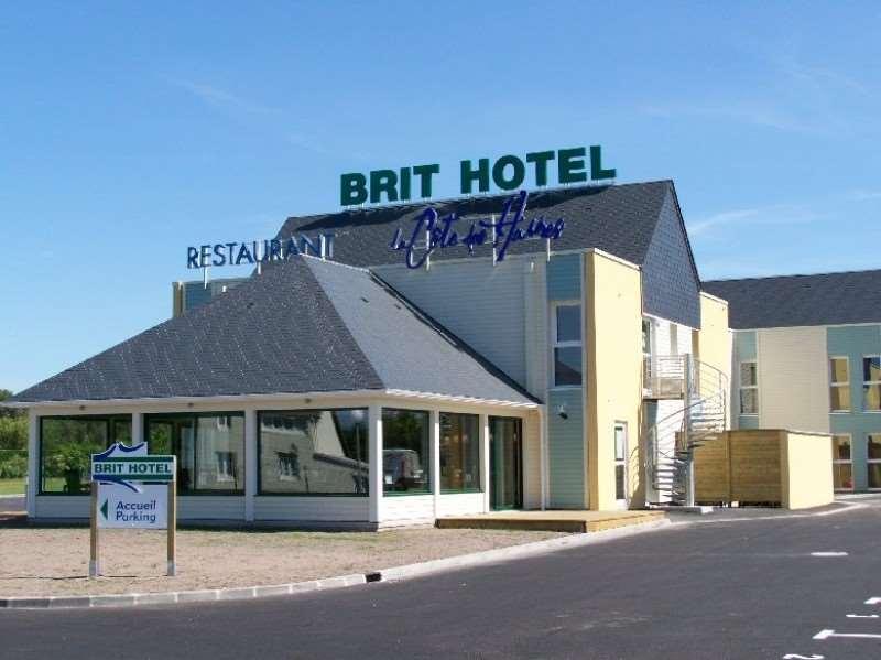 Brit Hotel De La Côte Des Havres Lessay Exterior foto