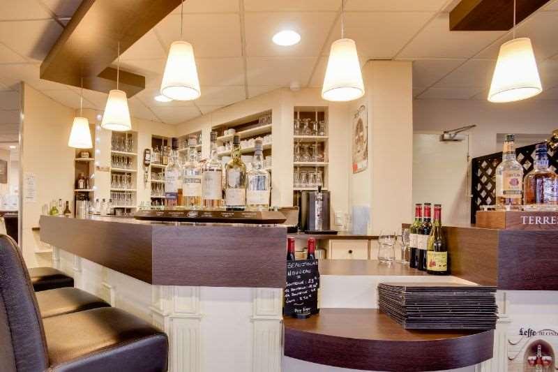 Brit Hotel De La Côte Des Havres Lessay Restaurante foto