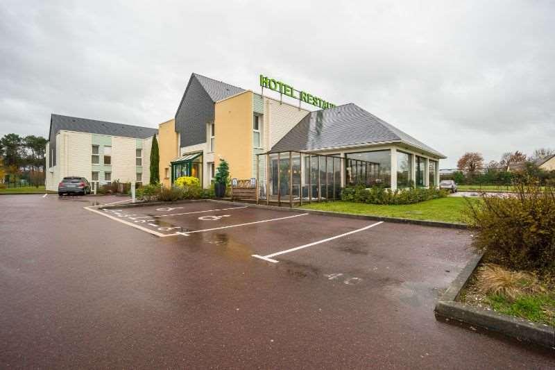 Brit Hotel De La Côte Des Havres Lessay Exterior foto